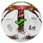 М'яч футбольний Joma DALI III білий, червоний, салатовий Уні 5