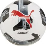 Футбольний м'яч Puma Orbita 6 MS білий, чорний, червоний 5 (084335-02)