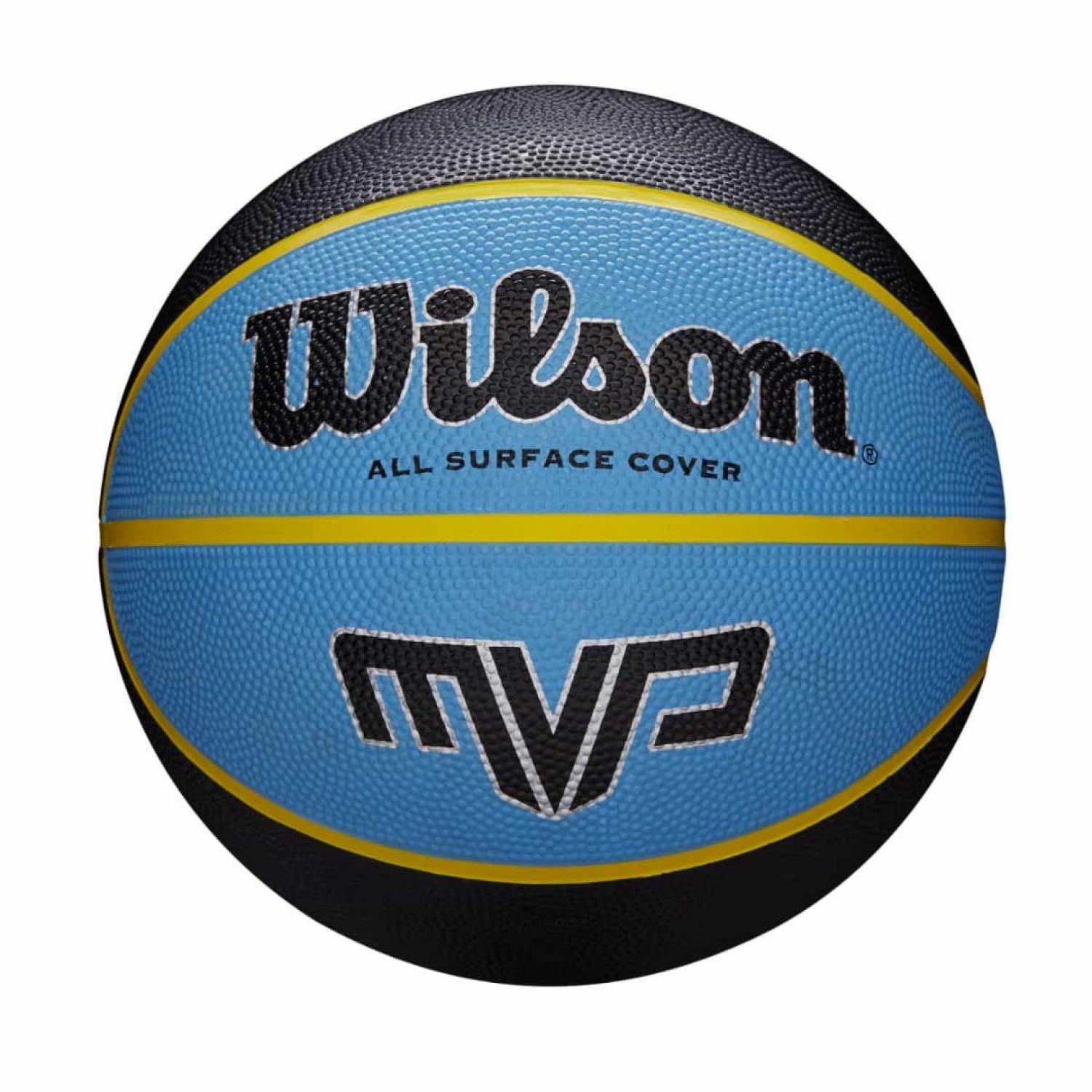 66489555594963_478619e51c Баскетбольний м'яч Wilson MVP 295 blk/blu розмір 7 - Зображення 1