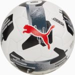 Футбольний м'яч Puma Orbita 1 TB FIFA Quality Pro білий, чорний, червоний 5 (084322-02)