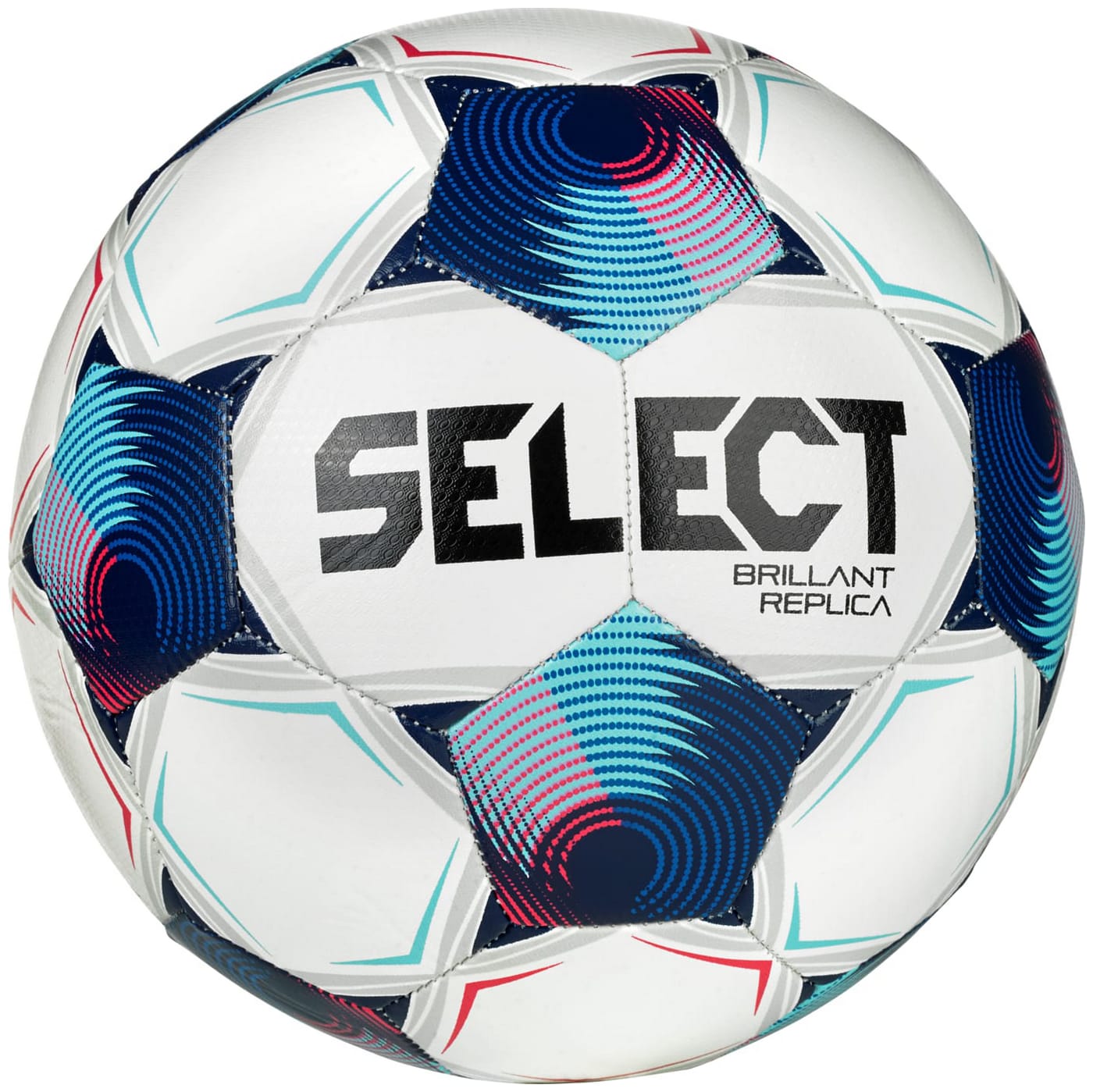 70535876475907_d0bcf3ef88 Футбольний м'яч Select BRILLANT REPLICA v25 білий, синій Уні 5 - Зображення 1