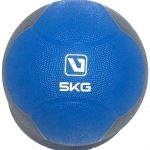 Медбол MEDICINE BALL синій, сірий 5кг-241мм (LS3006F-5)