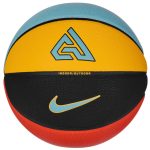 М'яч баскетбольний Nike ALL COURT 2.0 8P G ANTETOKOUNMPO DEFLATED black, yellow, blue, red size 7 (N.100.4138.824.07)