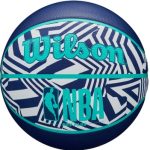 Баскетбольний м'яч Wilson NBA DRV PLUS DAZZLE CAMO BSKT INDIGO розмір 5