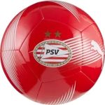 Футбольний м'яч Puma PSV ESS Ball червоний 5 (084795-01)