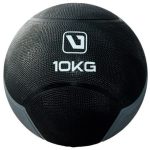 Медбол MEDICINE BALL чорний, сірий 10кг-286мм (LS3006F-10)