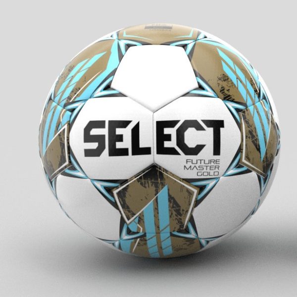 Футзальний м'яч Select FUTSAL FUTURE MASTER GOLD білий, синій, золотий Уні 4