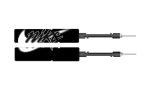 Насос Nike ESSENTIAL BALL PUMP INTL чорний, білий One Size (N.000.1484.091.NS) - Зображення 2