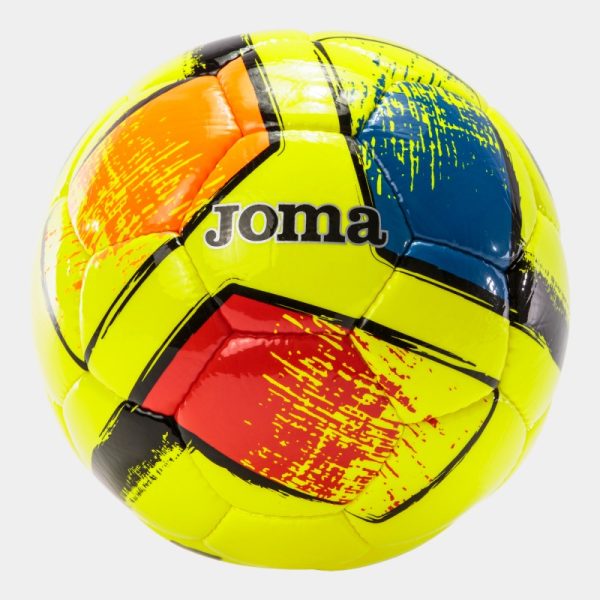 Футбольний м'яч Joma DALI II жовтий, мультиколор Уні 5
