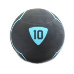 Медбол SOLID MEDICINE BALL чорний 10кг (LP8110-10)