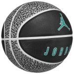 Баскетбольний м'яч Nike JORDAN PLAYGROUND 2.0 8P DEFLATED BLACK/WHITE/WHITE/CLEAR JADE розмір 7 (J.100.8255.016.07) - Зображення 2