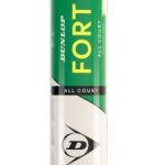 Тенісні м'ячі Dunlop Fort TS 4B у пластиковій банці