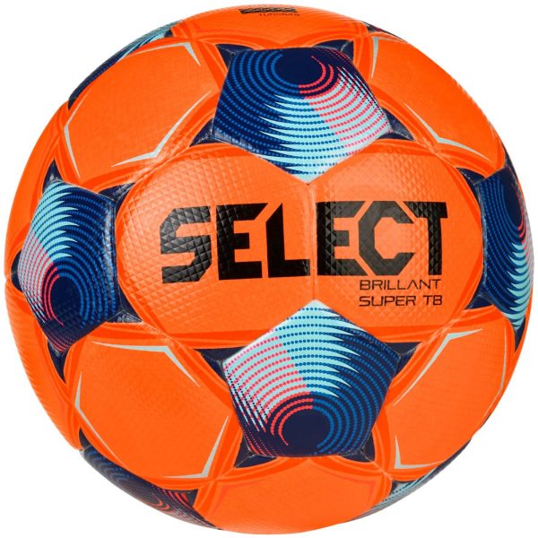 Футбольний м'яч Select BRILLANT SUPER FIFA TB v25 помаранчевий, синій Уні 5