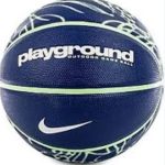 Баскетбольний м'яч Nike EVERYDAY PLAYGROUND 8P GRAPHIC DEFLATED DEEP ROYAL BL/VAPOR GREEN/WH розмір 7
