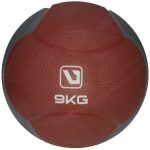 Медбол MEDICINE BALL темно-вишневий, темно-сірий 9кг-286мм (LS3006F-9)