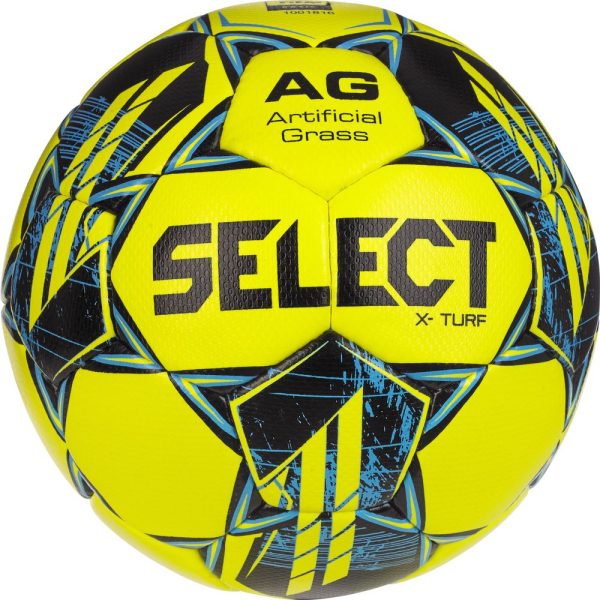 Футбольний м'яч Select X-TURF v23 жовто-синій Уні 5