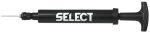 Мінінасос для м'ячів Select Ball pump з вбудованим шлангом (15 см) чорний