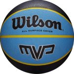 Баскетбольний м'яч Wilson MVP 295 blk/blu розмір 7 - Зображення 2