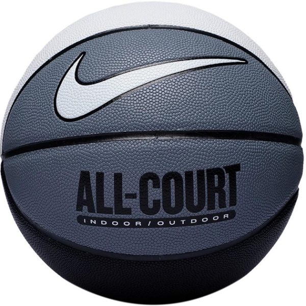 Баскетбольний м'яч Nike EVERYDAY ALL COURT 8P (дефлітований) WHITE/COOL GREY/BLACK/WHITE, розмір 7
