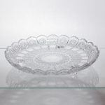 Скляна фруктовниця Bohemia Clasic 30 см фігурна Yiwu HP-34-48