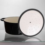 Емальована чавунна каструля 4 л, чорний Yiwu HP-FLG-1 BLACK - Зображення 4