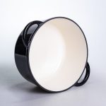 Емальована чавунна каструля 5 л, чорна Yiwu HP-FLG-2 BLACK - Зображення 5