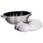 Емальована чавунна каструля Iron Tomato 2,5 л, біла Yiwu HP-FLG-20 BEIGE - Зображення 5