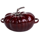 Емальована чавунна каструля Iron Tomato 2,5 л, бургунді Yiwu HP-FLG-20