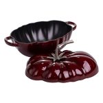 Емальована чавунна каструля Iron Tomato 2,5 л, бургунді Yiwu HP-FLG-20 - Зображення 6
