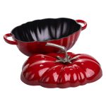 Емальована чавунна каструля Iron Tomato 2,5 л, червона Yiwu HP-FLG-20 RED - Зображення 3