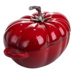 Емальована чавунна каструля Iron Tomato 2,5 л, червона Yiwu HP-FLG-20 RED - Зображення 4