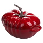 Емальована чавунна каструля Iron Tomato 2,5 л, червона Yiwu HP-FLG-20 RED - Зображення 5