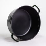 Емальована чавунна кокотниця 6 л, малахіт Yiwu HP-FLG-13 green - Зображення 5
