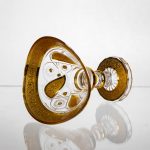 Скляна цукерниця Bogema Gold 15 см Yiwu HP-34-134 - Зображення 3