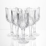 Набір келихів для вина Vintage Crystal (6 штук, 150 мл) Yiwu HP-34-73