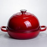 Чавунна емальована жаровня-голландська піч 2 л, червона Yiwu HP-FLG-22 RED