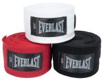 Боксерські бинти Everlast CORE HANDWRAPS 3 PACK (чорний, білий, червоний) Уні 120 (304,8 см)