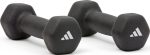 Гантелі Adidas Dumbbells чорного кольору, 4 кг