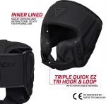 Шолом RDX HEAD GUARD T15 чорний M (HGR-T15MB) - Зображення 6
