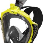 Повнолицьова маска Aqua Speed DRIFT 9942 чорний, жовтий Уні L/XL