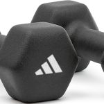 Гантелі Adidas Dumbbells чорного кольору, 5 кг