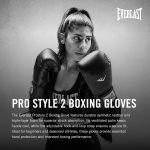 Боксерські рукавиці Everlast PROSTYLE 2 BOXING GLOVE чорний Уні 16 унцій - Зображення 2