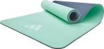 Килимок для йоги Adidas Double Sided Yoga Mat ментоловий, сірий 176 х 61 х 0,6 см (ADYG-10400BLM-NL)