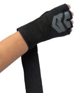 Бінти-рукавички Everlast PROSPECT QUICK WRAPS чорний, сірий Уні L/XL - Зображення 7