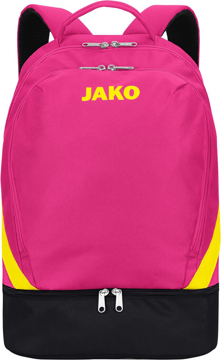 15122249084199_d3793b4abb Рюкзак Jako Iconic 32L рожевий, чорний Універсальний 45х34х23 см - Зображення 1