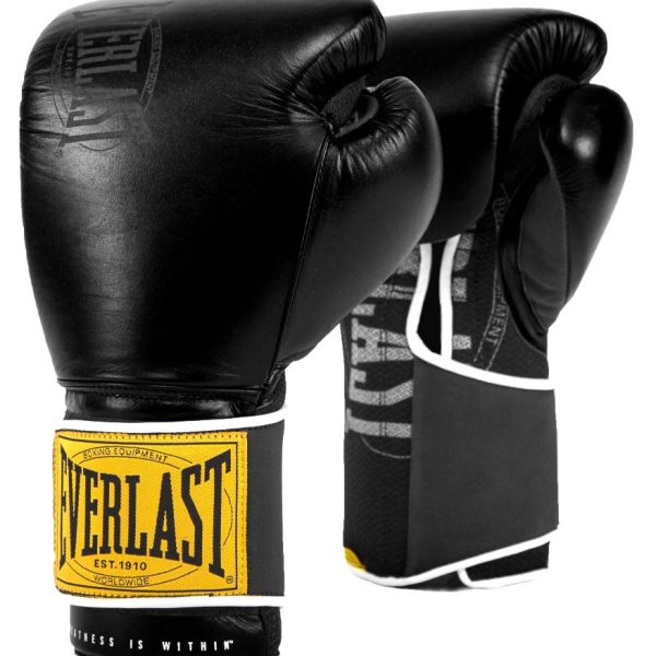 Боксерські рукавиці Everlast 1910 CLASSIC TRAINING GLOVE чорний 14 унцій (P00001711)