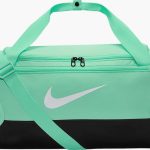 Спортивна сумка Nike NK BRSLA S DUFF – 9.5 41L м'ятна, універсальна 51 x 28 x 28 см (DM3976-353)