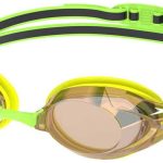 Окуляри для плавання Speedo VANQUISHER 3.0 MIRRORED, зелений, жовтий, Уні One Size