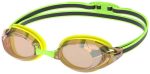 Окуляри для плавання Speedo VANQUISHER 3.0 MIRRORED, зелений, жовтий, Уні One Size