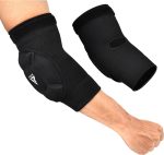 Налокітник RDX HOSIERY ELBOW FOAM чорний, білий S (HYP-EBW) - Зображення 2